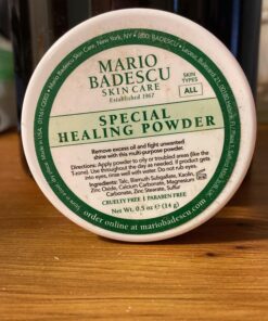 Mario Badescu Special Healing Face Powder for Oily and Troubled Skin, Reduces T-Zone Shine, Decongests Pores and Balances Excess Oil, Gentle Sulfur Powder for Skin Care 36 91IcDTBQ7KL