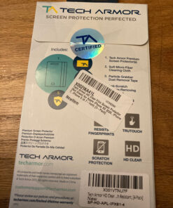Tech Armor HD Clear Film Screen Protector Designed for Apple NEW iPhone SE 3 (2022), iPhone SE 2 (2020), iPhone 7 and iPhone 8 (4.7 Inch) 4 Pack 30 91Ifn RdoL