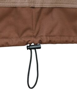 Duck Covers Ultimate Waterproof Square Patio Table & Chair Set Cover, 90 Inch 92"W x 92"D x 32"H 38 91IiWbUiPaL 1