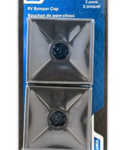 Camco 4-Inch RV Bumper Caps | Easy Removal | Durable Construction | Black, 2-pack (40303) Standard Cap - 2 Pack 15 91IjK6dV76L