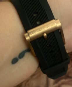 Michael Kors Dylan Men's Watch, Stainless Steel Chronograph Watch for Men with Steel or Silicone Band Black/Rose gold 42 91IkM51eEPL