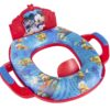 Disney Mickey Mouse Deluxe Soft Potty Seat for Toilet Training Kids with Fun Sounds - Soft Cushion, Baby Potty Training, Safe, Easy to Clean 13 91IkOHRPELL