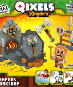 Alternative view of Qixels S3 Kingdom Weapons Workshop