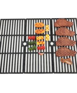 Direct store Parts DC115 Polished Porcelain Coated Cast Iron Cooking grid Replacement for Charbroil, Centro, Broil King, Costco Kirkland, K Mart, Master Chef Gas Grill 12 91IpKiZsBFL