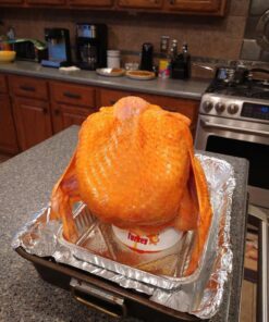 Sittin' Chicken & Turkey Ceramic Beer Can Roaster & Steamer Combo Pack- Easily Infuse flavors Into Your Meat- Wide Ceramic Base for Oven Or Grill Use- Great Meal Prep Accessories for BBQing & Grilling 32 91Ipl9xnwcL