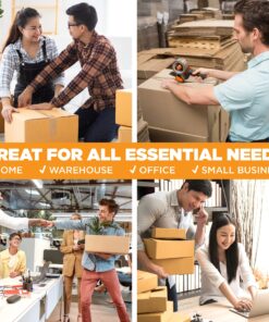 Tape King Clear Packing Tape - 60 Yards Per Roll (6 Refill Rolls) - 2 Inch Wide Stronger 2.7mil, Heavy Duty Sealing Adhesive Industrial Depot Tapes for Moving Packaging Shipping, Office & Storage 6 Rolls / 2" Wide 26 91IsoTcY74S