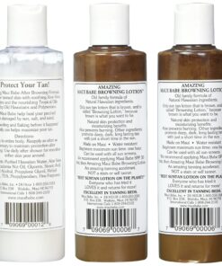 Maui Babe Tanning Pack (2 Browning Lotions 8 oz, 1 After Browning Lotion 8 oz), (Pack of 3) 8 91IuM5RpqTL