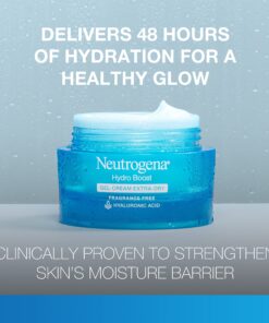 Neutrogena Hydro Boost Hyaluronic Acid Hydrating Face Moisturizer Gel-Cream to Hydrate and Smooth Extra-Dry Skin, 1.7 oz 1.7 Ounce (Pack of 1) Gel Cream Extra Dry 24 91Iyu3xrbSL