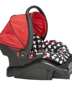 Disney Light 'n Comfy Luxe Infant Car Seat, Mickey Silhouette 16 91J8 1SqEaL