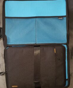 tomtoc 360° Protective Laptop Sleeve for 15-inch New MacBook Air M2 A2941 2023, 15 Inch Microsoft Surface Laptop 5/4/3, Dell XPS 15 Plus, 15'' MacBook Pro A1990 A1707, Water-Resistant Case Bag, Black 15-inch for New MacBook Air 63 91J8ieGfIyL