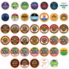Perfect Samplers Single Serve & Decaf K Cups Variety Pack, Unflavored & Flavored Decaf Coffee Pods, Decaffeinated Coffee for Keurig K Cups Machines, Hot or Iced Coffee, 40 Count 6 91JAK0RUjEL