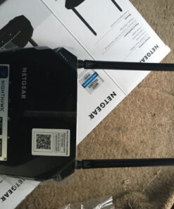 NETGEAR WiFi Router (R6080) - AC1000 Dual Band Wireless Speed (up to 1000 Mbps) | Up to 1000 sq ft Coverage & 15 devices | 4 x 10/100 Fast Ethernet ports AC1000 WiFi 28 91JAV1SknaL