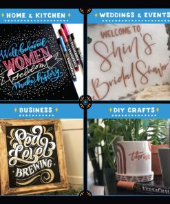 Metallic Chalk Markers For Chalkboard Liquid Chalk Pen 8 Pack 5mm Bold Tip Neon Chalk - Erasable and Washable Bold 5mm Metallic 16 91JAsxJvWEL