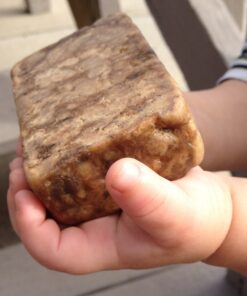 Incredible BY NATURE African Black Soap - 1lb Raw Organic Soap Face & Body Wash 1 Pound (Pack of 1) 32 91JDzorbuiL