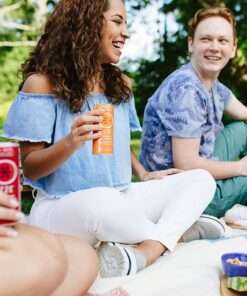 IZZE Sparkling Juice, Grapefruit, No Added Sugars, No Preservatives, Non-GMO, 8.4 Fl Oz Can (Pack of 24) 8.4 Fl Oz (Pack of 24) 28 91JS71ASL 1