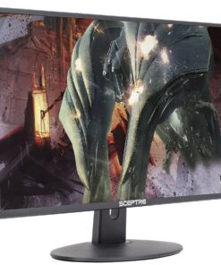 Sceptre 27-Inch FHD LED Gaming Monitor 75Hz 2X HDMI VGA Build-in Speakers, Ultra Slim Metal Black 27" 75Hz AMD FreeSync 17 91JSjEnoLeL