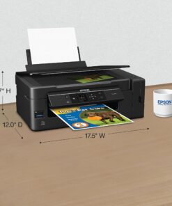 Epson Expression ET-2650 EcoTank Wireless Color All-in-One Small Business Supertank Printer with Scanner and Copier 26 91JT4mj2roL