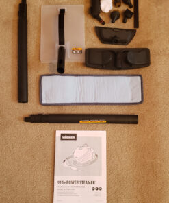 Wagner Spraytech 0282014 915e On-Demand Steam Cleaner & Wallpaper Removal, Multipurpose Power Steamer, 18 Attachments Included (Some Pieces Included in Storage Compartment) For Floor 915 Steam 75 91JUbdsgYZL