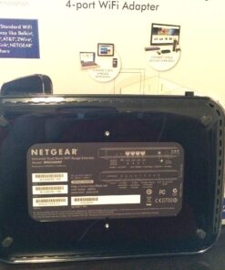 Netgear WN2500RP-100NAS N600 Desktop WiFi Range Extender (WN2500RP) 6 91JbRMVJQ L