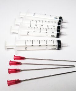 OPT® Brand. 4 x 10ml Syringe with blunt 4