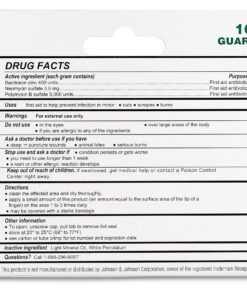 Globe Triple Antibiotic First Aid Ointment, 1 oz (2-Pack) First Aid Antibiotic Ointment, 24-Hour Infection Protection, Wound Care Treatment for Minor Scrapes, Burns and Cuts 11 91Jd2FYPUL