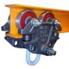 Jervis Webb Beam Trolley With Side Guide Rollers. Heavy Duty 3/4 Ton 1,500 Pounds Capacity. Industrial Grade Conveyor Trolley for I-Beams and Chain Hoists 51 91JdmbfFADL