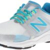 New Balance Women's W3040 Optimum Control Running Shoe 9.5 Wide Silver/Blue