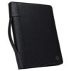 Case-it Executive Zippered Padfolio with Removable 3-Ring Binder and Letter Size Writing Pad, Black (PAD-40) Single PAD-40 16 91JoJc YDZL