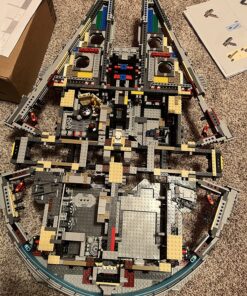 LEGO Star Wars Ultimate Millennium Falcon 75192 - Expert Building Set and Starship Model Kit, Movie Collectible, Featuring Classic Figures and Han Solo's Iconic Ship, Best Gift for Adults 95 91JqdLRA9sL