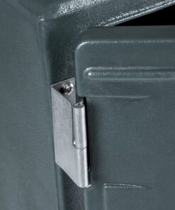 Carlisle FoodService Products Cateraide Insulated Front Loading Food Pan Carrier with Handles for Catering, Events, And Restaurants, Plastic, 5 Full Pans, Slate Blue 19 91JuzbfovCS