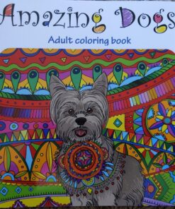 Amazing Dogs: Adult Coloring Book (Stress Relieving Creative Fun Drawings to Calm Down, Reduce Anxiety & Relax.) 69 91JxqbMtDL