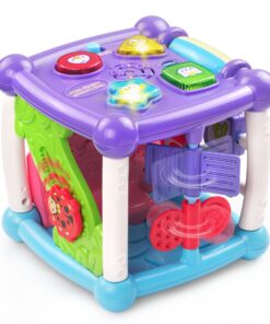 Alternative view of VTech Busy Learners Activity Cube, Purple Standard Packaging