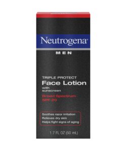 Neutrogena Triple Protect Face Lotion for Men, SPF 20, 1.7 Ounce Mens Triple Protect Lotion 22 91KBrAfKcdL