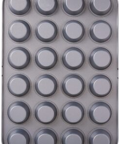 Wilton Recipe Right 24 Cup Mini Muffin Pan Mini 24 cup 19 91KDinlamwL