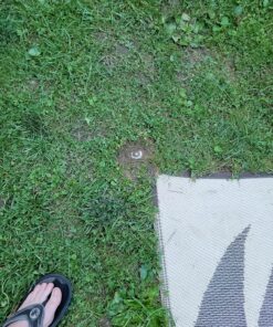 Prest-O-Fit 36923 2-2001 Patio Rug Stakes - Pack of 6 Silver 12 91KG0dF2MgL