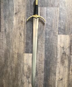 Medieval Warrior The Mercenary Sword Full Tang Tempered Hand Forged Blade with Leather Scabbard 49 91KKyCnjML