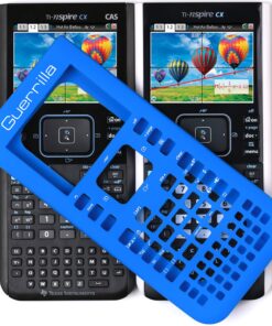 Guerrilla TINSPIREBLUESC Silicone Case for Texas Instruments TI Nspire CX/CX CAS Graphing Calculator, Blue 11 91KOlhOK7pL