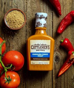 Cattlemen's Carolina Tangy Gold BBQ Sauce, 18 oz, pack of 12 13 91KQrKIlJL