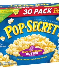 Pop Secret Microwave Popcorn, Movie Theater Butter Flavor, 3 Oz Sharing Bags, 30 Ct 3 Ounce (Pack of 30) 26 91KiuuxwYJL