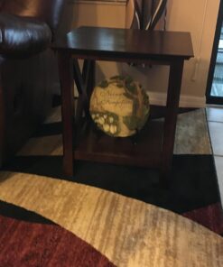 Winsome Xola 20W x 19.13-Inch D End Table, Cappuccino (40420) 43 91KpZgZjLJL