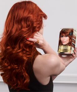 L'Oreal Paris Superior Preference Fade-Defying + Shine Permanent Hair Color, 7LA Lightest Auburn, Pack of 1, Hair Dye 1 Count (Pack of 1) 25 91Kx11xJ2wL