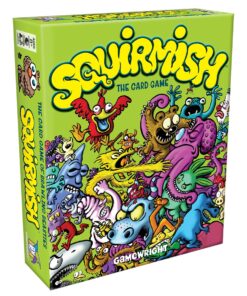 Gamewright Squirmish - The Card Game of Brawling Beasties Multi-colored, 5" 5 91L3UinqdNL