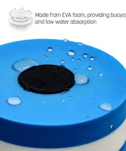 Alternative view of Lightweight Aquatic Exercise Dumbells - Set of 2 Foam - for Water Aerobics - By Trademark Innovations Blue