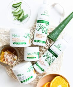 Face Moisturizer for Dry Skin - Facial Moisturizer for Women & Men - Dry Skin Face Moisturizer with Manuka Honey, Aloe Vera & Cehami - Soothing & Redness Relief Face Creams for Sensitive Skin & Eczema 22 91LB0XgP5VL