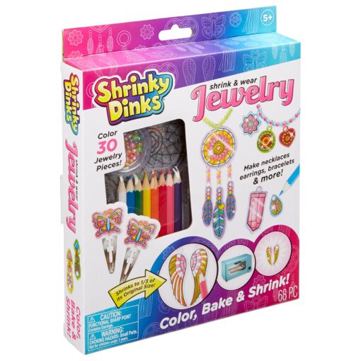 Shrinky Dinks Jewelry Kit Kids Art and Craft Activity