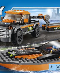 Alternative view of LEGO City Great Vehicles with Powerboat