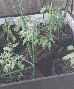 VIVOSUN 5-Pack 15 Gallon Plant Grow Bags, Heavy Duty Thickened Nonwoven Fabric Pots with Handles Black 15 Gallons 37 91LJSslkEtL