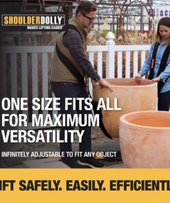 Shoulder Dolly Moving Straps - Lifting Strap for 2 Movers - Move, Lift, Carry, And Secure Furniture, Appliances, Heavy, Bulky Objects Safely, Efficiently, More Easily Like The Pros - LD1000 Basic 26 91LJUW38PKL