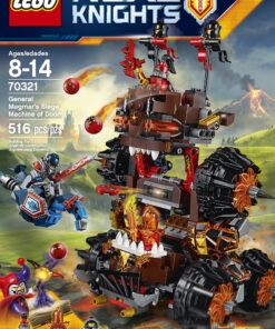 LEGO Nexo Knights 70321 General Magmar's Siege Machine of Doom Building Kit (516 Piece) 13 91LRBzFZRnL