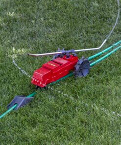 Melnor 4501 Traveling Sprinkler Lawn Rescue-13,500 sq. ft. Coverage Variable Speed Control with Adjustable Spray Arms, 10 x 17.63 x 8 inches 12 91LRjNXYIPL